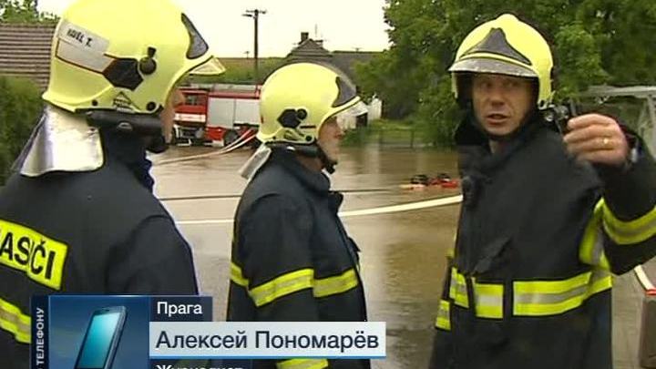 В Чехии жертвой наводнения стала владелица смытого дома