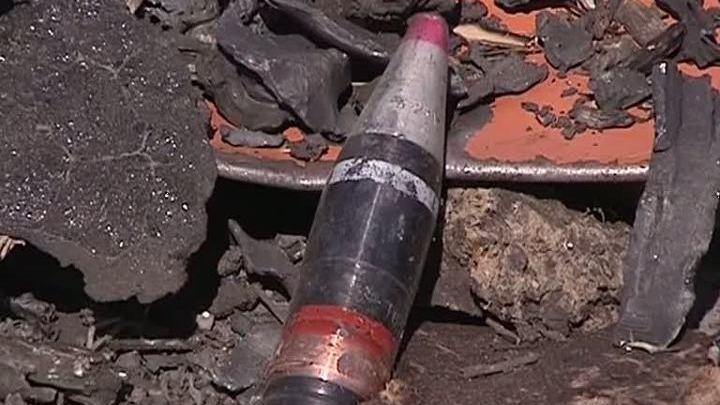 Взрывы на полигоне: боеприпасы разлетались целыми цинками