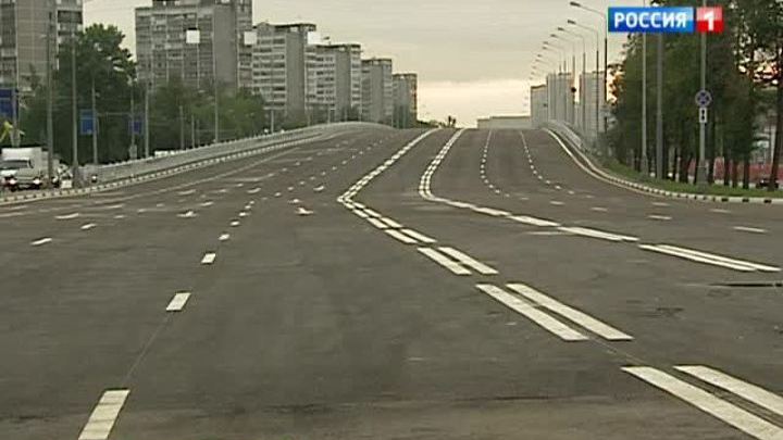 В Москве открывается движение по новой эстакаде на Ярославском шоссе