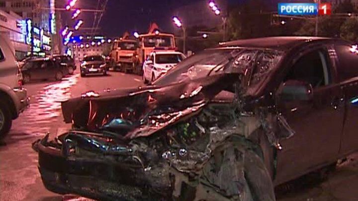 На Садовой-Триумфальной столкнулись четыре автомобиля