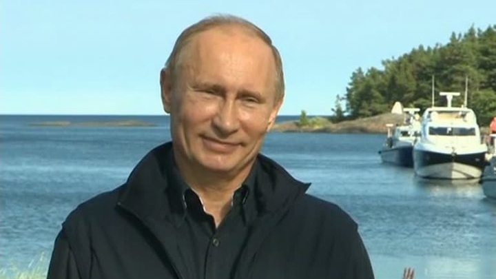 Путин дал эксклюзивное интервью после погружения в батискафе