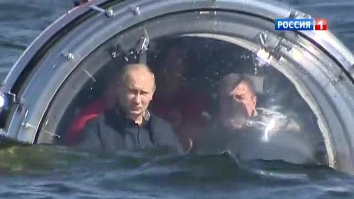 Президент обследовал затонувший фрегат: как и зачем