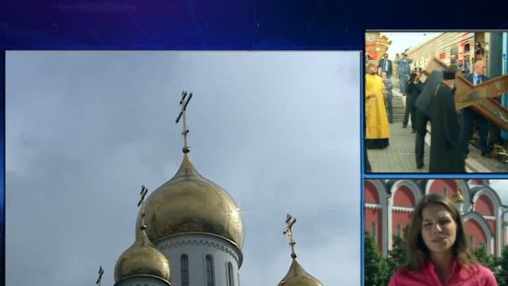 Крест апостола Андрея открыт для поклонения в Одинцове