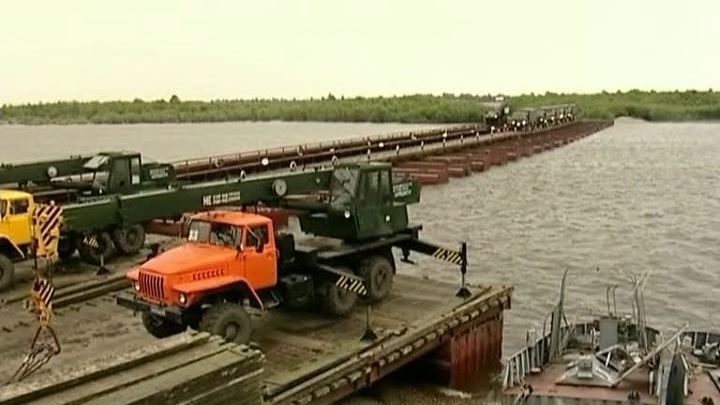 Железнодорожники ведут учебную войну в Благовещенске