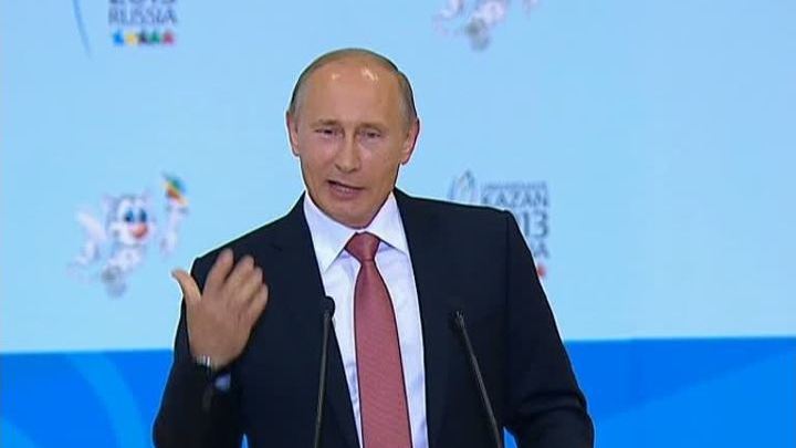 Путин посоветовал "Виагру" недовольным Универсиадой
