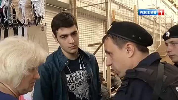 Облава на рынке "Садовод": задержаны более тысячи человек