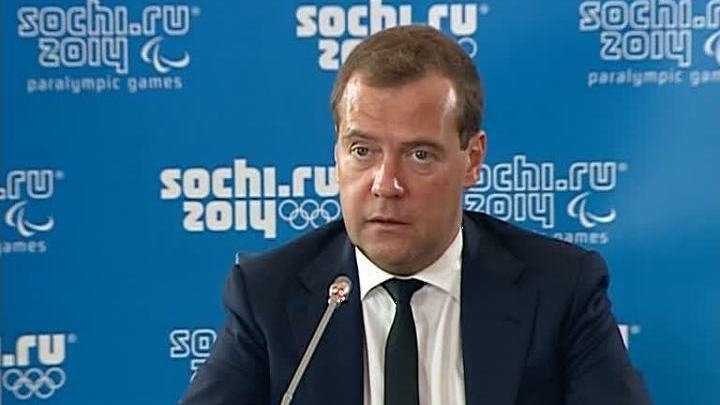 Медведев: у подрядчиков в Сочи должна быть положительная мотивация