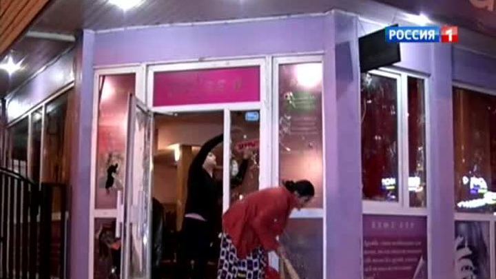 Драка в московском кафе: посетители орудовали битами