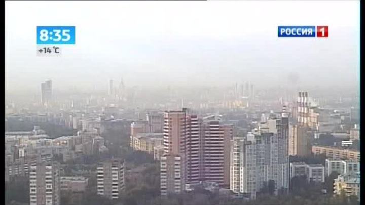 Пятничная гроза в Москве