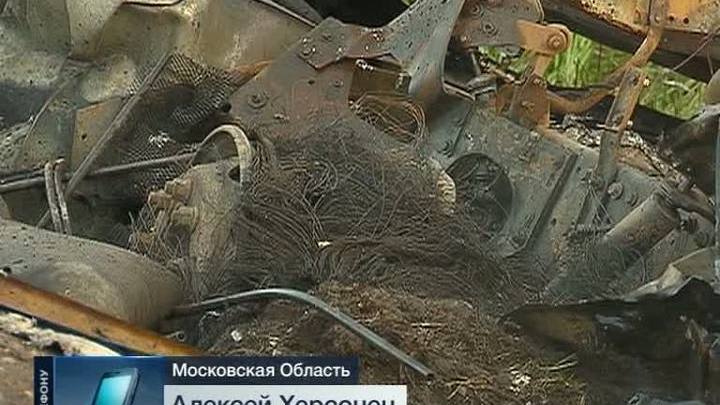 Крупное ДТП в Подмосковье: после столкновения с грузовиком "Газель" загорелась