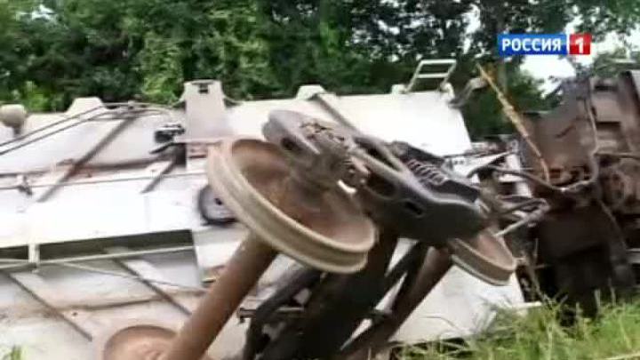 В Мексике сошел с рельсов поезд с нелегалами