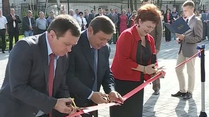Хлопонин открыл новый завод в Светлограде