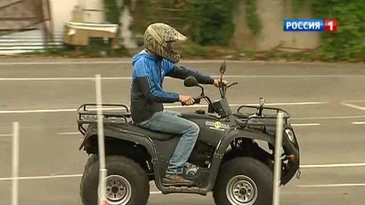 В Лосинопетровске прошло свободное тестирование квадроциклистов