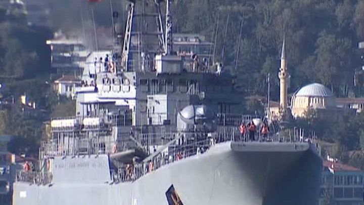В Средиземное море вышли сразу три корабля ВМФ России