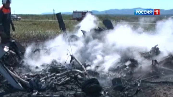 Причиной крушения вертолета на Сахалине мог стать отказ двигателя