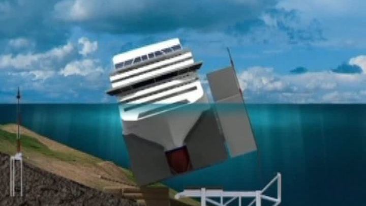 Costa Concordia поднимут из воды за миллиард долларов