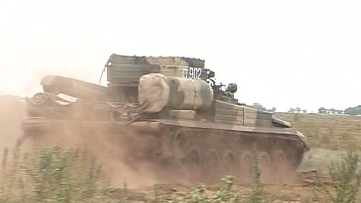 Волгоградская область. Военные учения