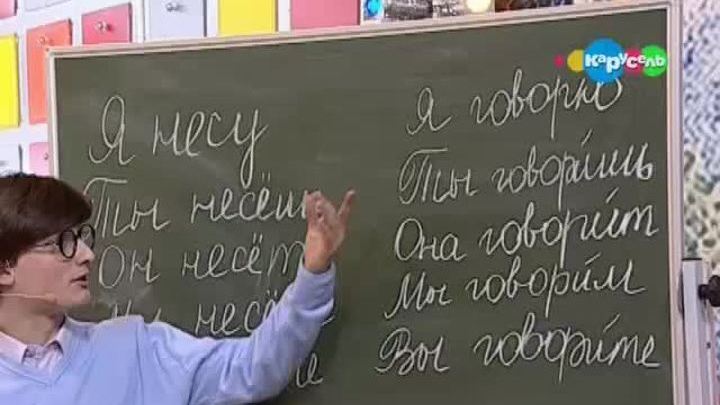 Спряжение глаголов