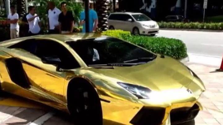 Lamborghini из золота и платины продается за 7,3 млн долларов