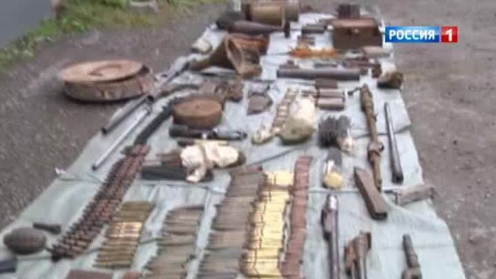Череповец: в гараже обнаружен склад оружия