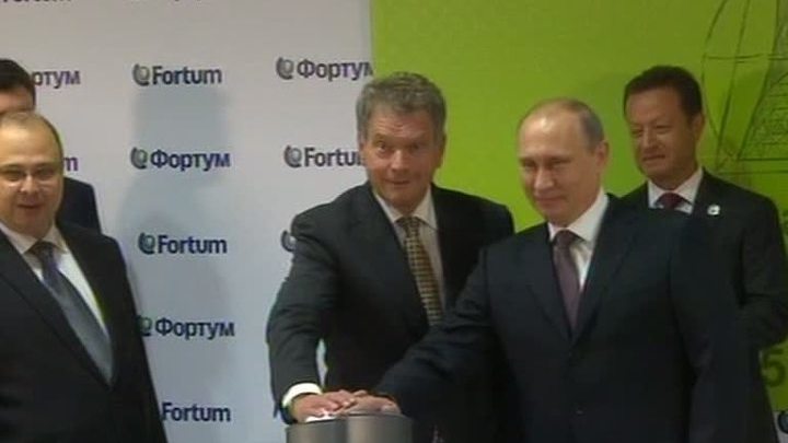 Путин открыл в Нягани новую ГРЭС