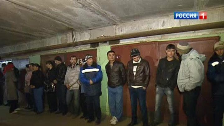 Гараж стал подпольным отелем для нелегалов