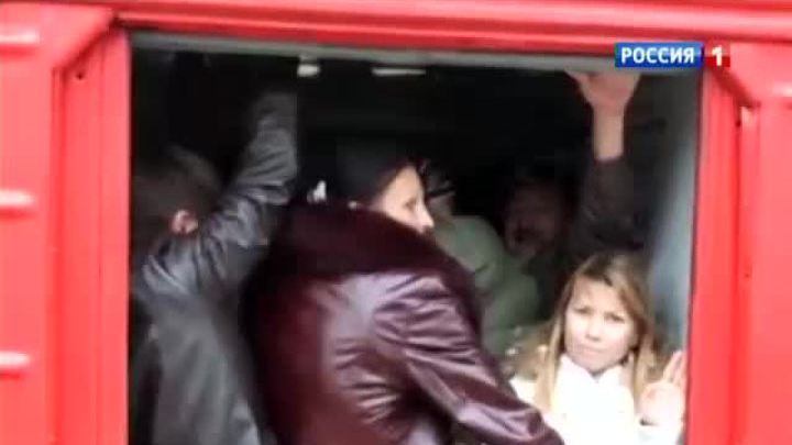 Строительство новых путей вызвало давку