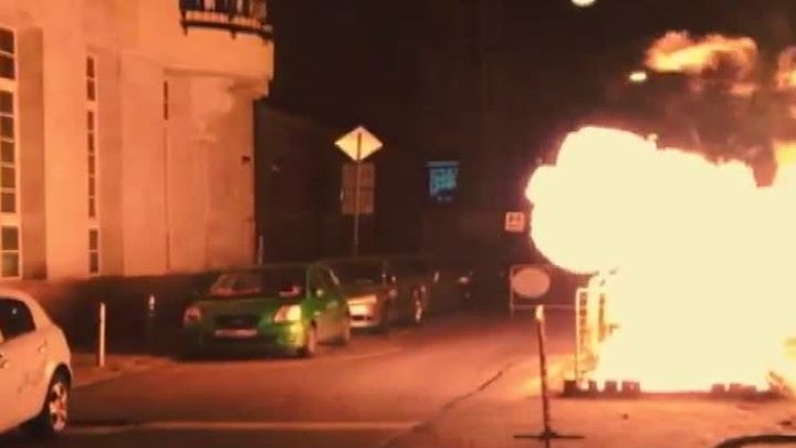 Вблизи метро "Маяковская" взорвался газопровод