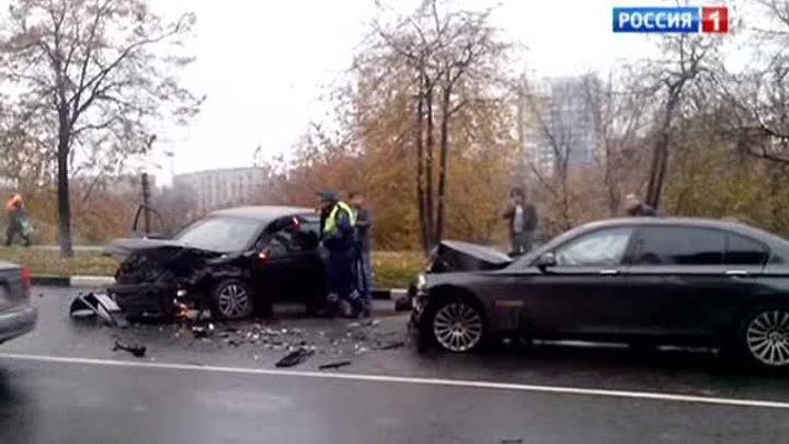 Серьезная авария на юге Москвы