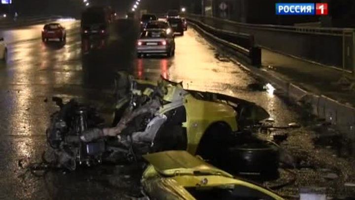 В Москве ночью произошло несколько крупных аварий