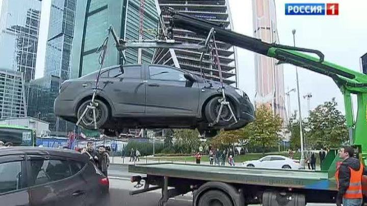 Московские эвакуаторы пополнили казну города на 9 миллионов рублей