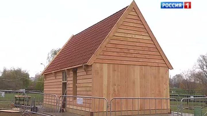В Коломенском появился скромный голландский домик Петра I