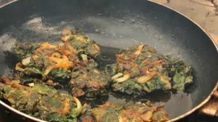 Оладьи из сорняков заменяют мясо