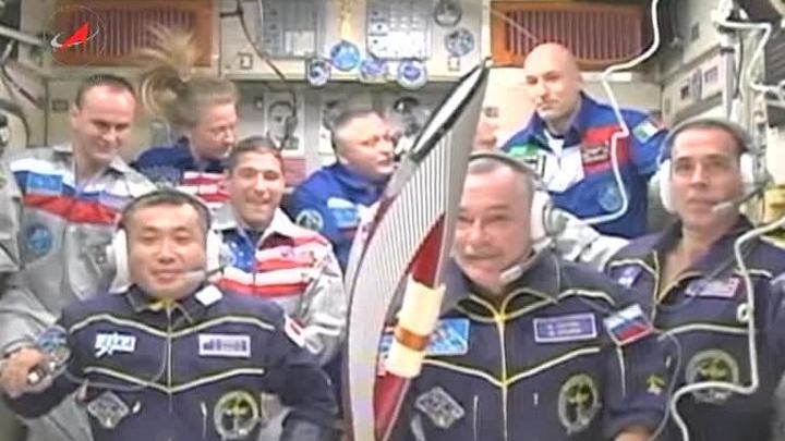 Факел Олимпиады в Сочи вынесут в открытый космос