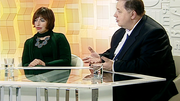 Дмитрий Швидковский, Федерика Росси и Алексей Юдин. Эфир от 25.11.2013 