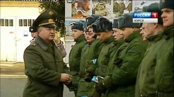 Сегодня 60 курских призывников отправятся на службу в ВС России