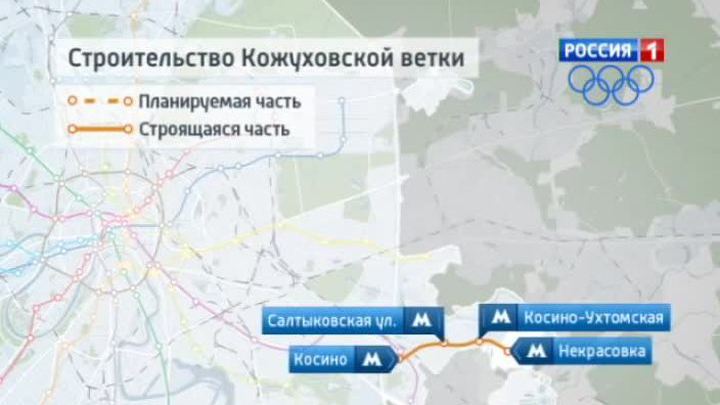 строительство кожуховской ветки