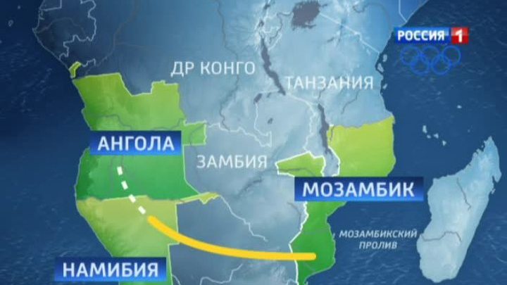 про самолет в Африке
