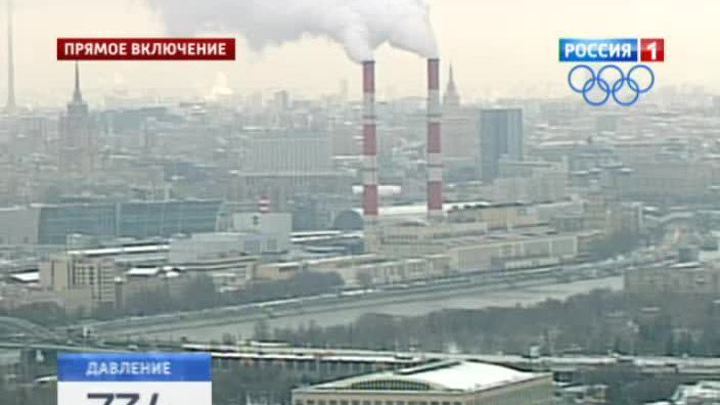 На Москву надвигается сильный циклон