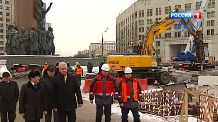 Собянин: ремонт Октябрьского тоннеля завершится к 2015 году