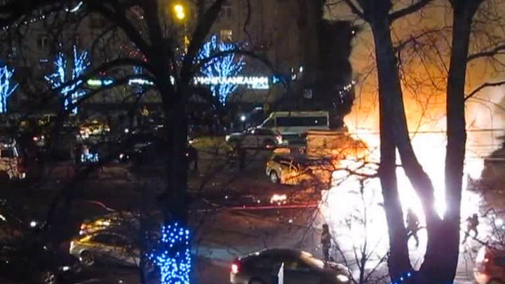 Москва. ДТП на Кутузовском проспекте
