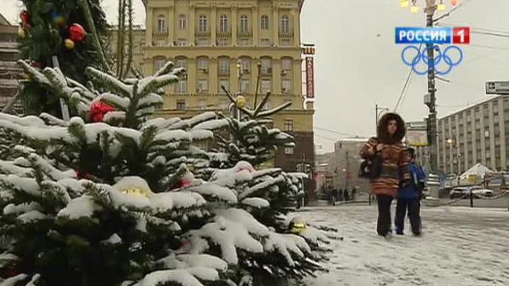 Москву ждут снегопад и гололед