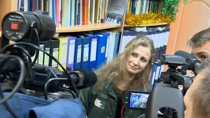Амнистия для Pussy Riot: Алехина не торопится домой