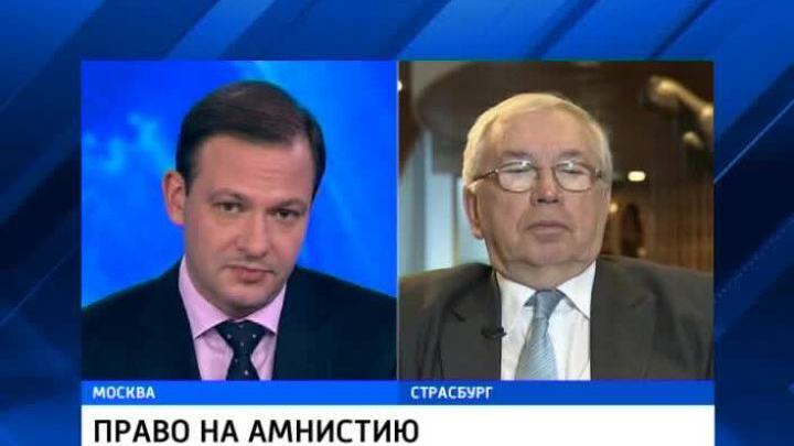 На прямой связи со студией Владимир Лукин о решении по делу Ходорковского