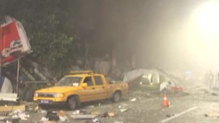  Взрыв в торговом центре в Китае: есть погибшие и пострадавшие
