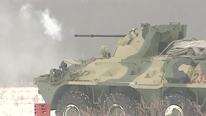 Под Самарой испытали в деле новые БТРы