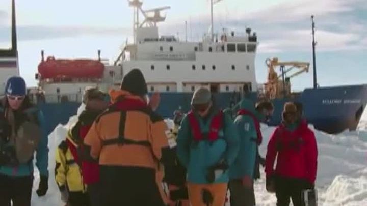 Экипаж "Академика Шокальского" с воодушевлением ждет Polar Star