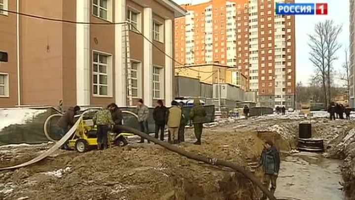 Жители Балашихи с приходом зимы остались без воды