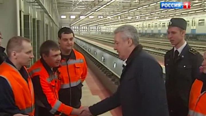 Открытие электродепо "Братеево" посетил мэр столицы