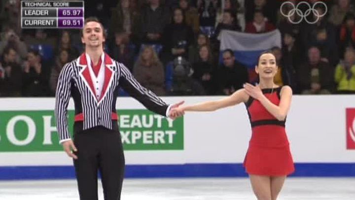 Чемпионат Европы. Пары. Произвольная программа